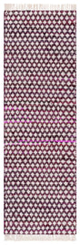 Safavieh Montauk 2'-3" x 8'-0" Rug in Wine / Ivory