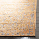 Safavieh Stone Wash 4'-0" x 6'-0" Rug in Brown / Silver