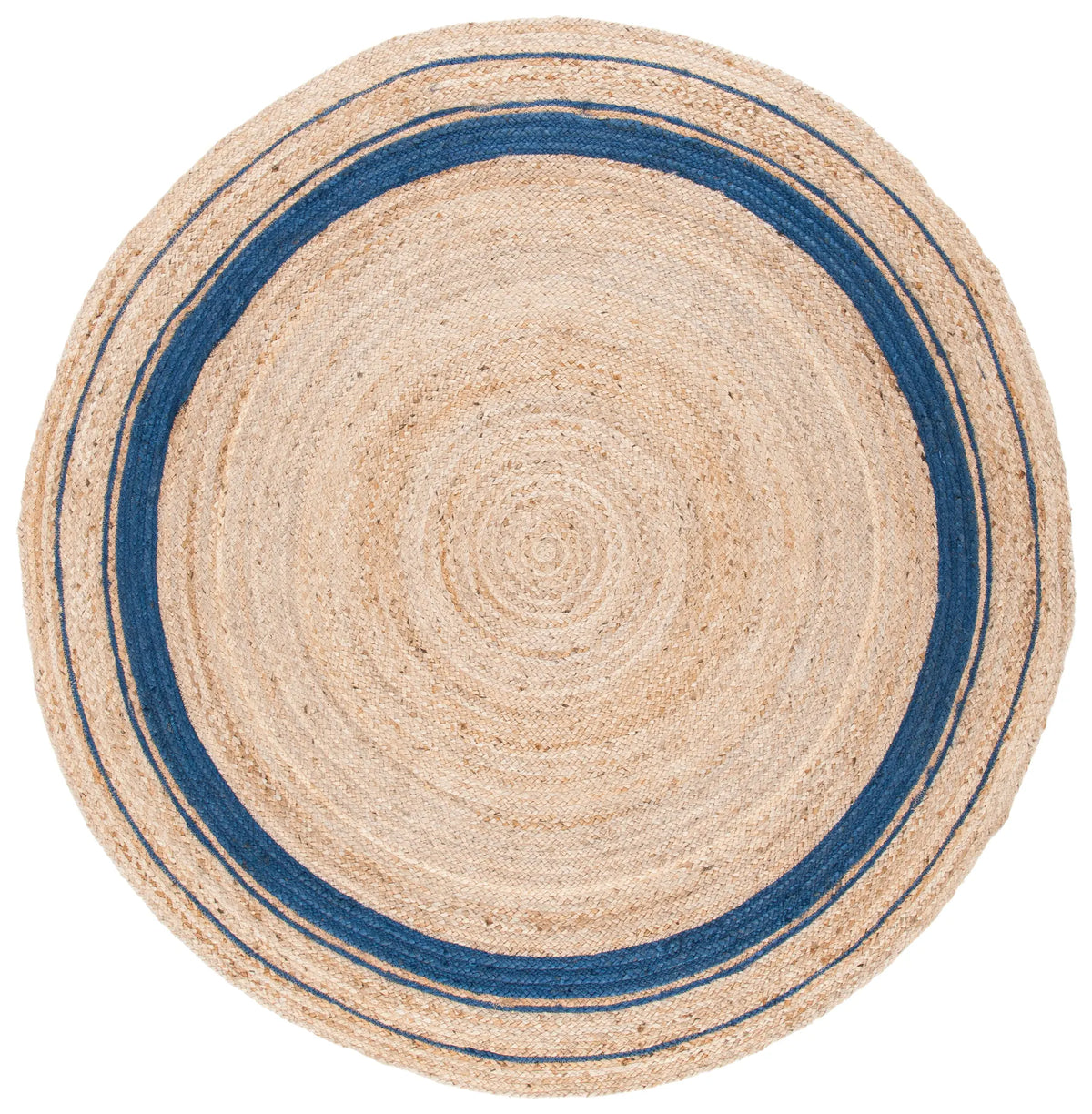 Safavieh Natural Fiber 6'-0" x 6'-0" Rug in Navy / Natural