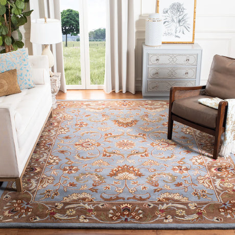 Safavieh Heritage 9'-6" x 13'-6" Rug in Blue / Beige