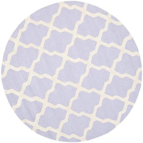 Safavieh Cambridge 6'-0" x 6'-0" Rug in Lavander / Ivory