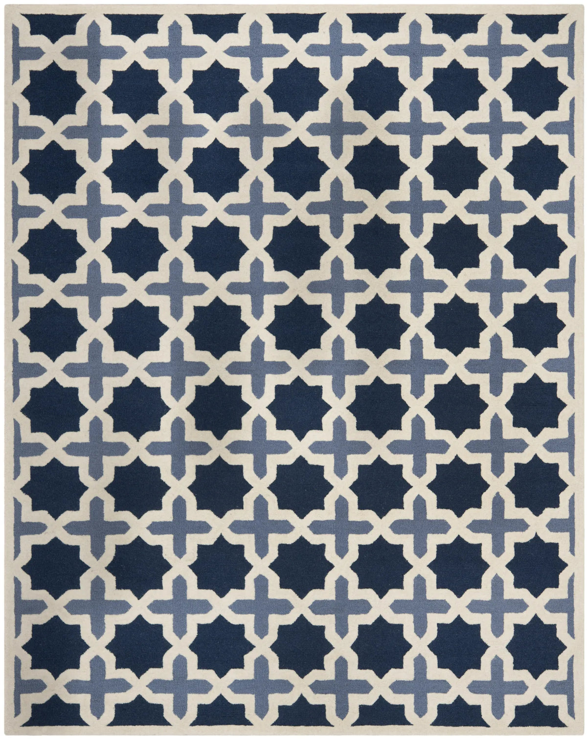 Safavieh Cambridge 10'-0" x 14'-0" Rug in Blue / Ivory