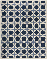 Safavieh Cambridge 10'-0" x 14'-0" Rug in Blue / Ivory