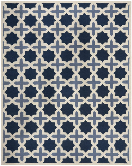Safavieh Cambridge 10'-0" x 14'-0" Rug in Blue / Ivory