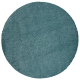 Safavieh California Shag 3'-0" x 3'-0" Rug in Light Blue