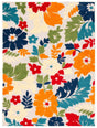 Safavieh Cabana 4'-5" x 6'-5" Rug in Ivory / Orange