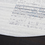 Safavieh Shivan 100 6'-7" x 6'-7" Rug in Ivory / Blue