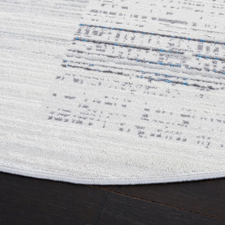 Safavieh Shivan 100 6'-7" x 6'-7" Rug in Ivory / Blue