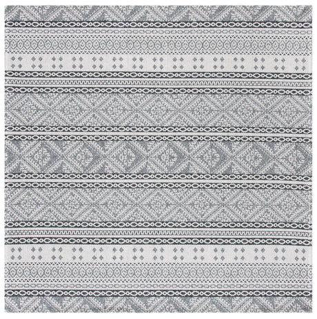 Safavieh Augustine 6'-4" x 6'-4" Rug in Light Grey / Anthracite