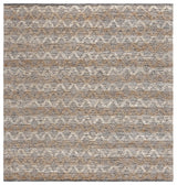 Safavieh Natural Fiber 6'-0" x 6'-0" Rug in Natural / Black