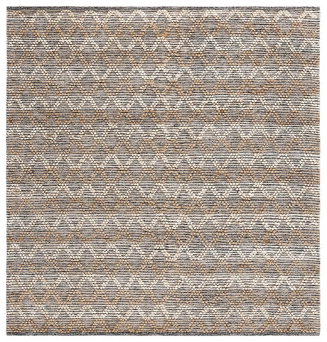 Safavieh Natural Fiber 6'-0" x 6'-0" Rug in Natural / Black