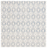 Safavieh Marbella 6'-0" x 6'-0" Rug in Blue / Ivory
