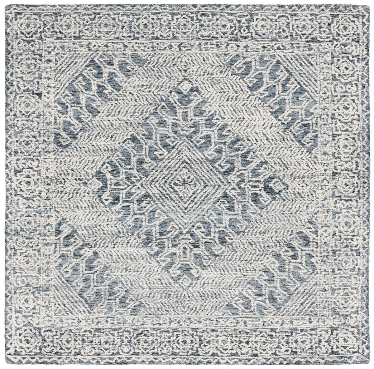 Safavieh Textural 6'-0" x 6'-0" Rug in Sage / Ivory