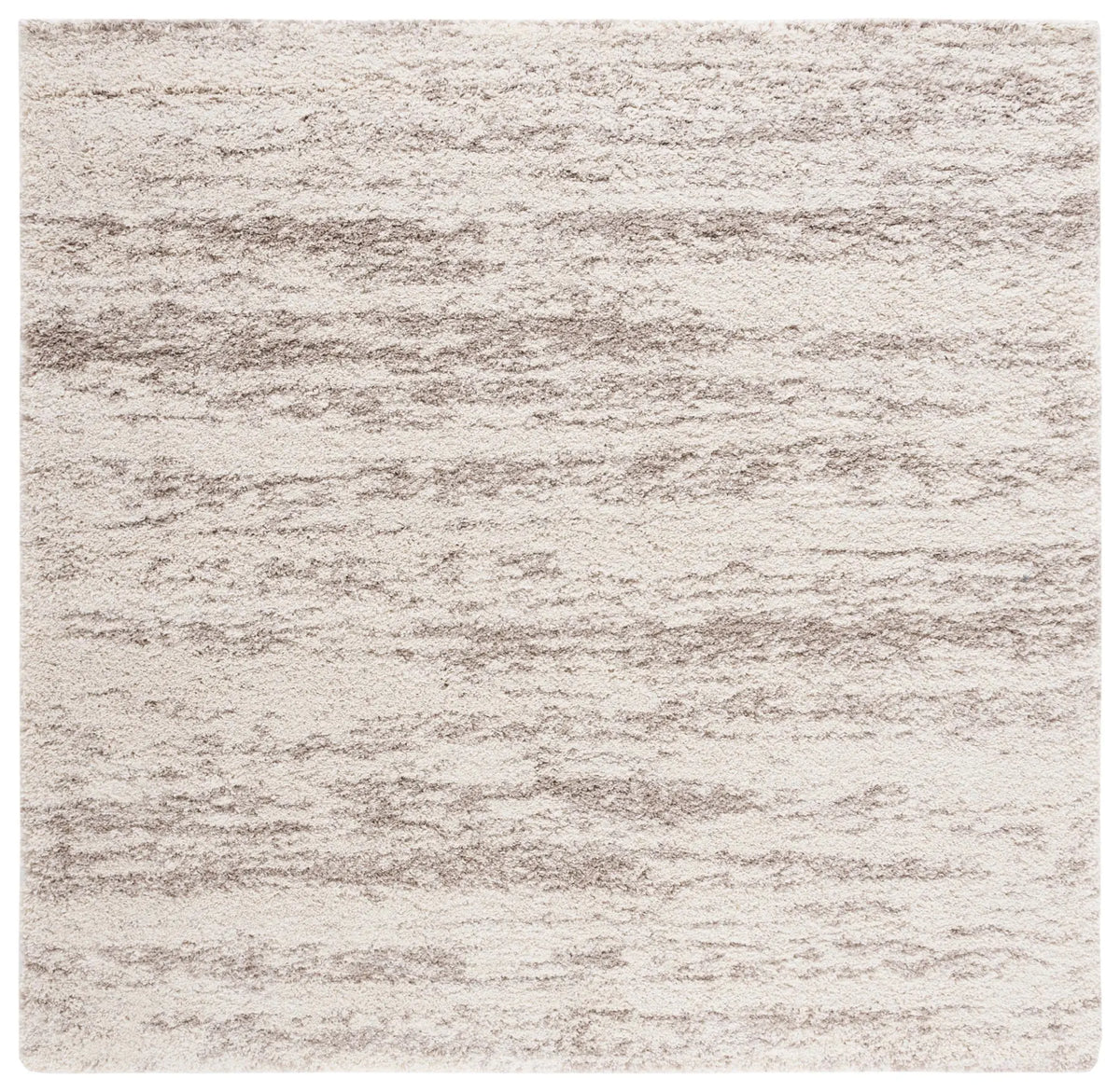 Safavieh Hudson Shag 7'-0" x 7'-0" Rug in Ivory / Beige