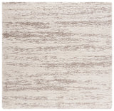Safavieh Hudson Shag 7'-0" x 7'-0" Rug in Ivory / Beige