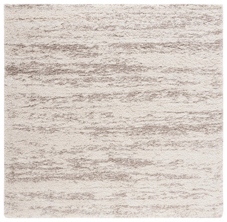 Safavieh Hudson Shag 7'-0" x 7'-0" Rug in Ivory / Beige