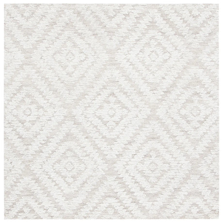 Safavieh Micro-Loop 5'-0" x 5'-0" Rug in Beige / Brown