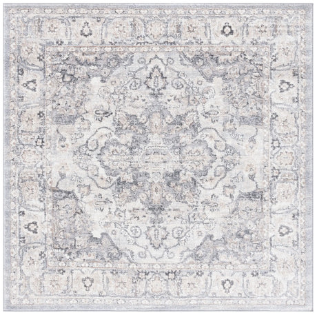 Safavieh Opal 6'-7" x 6'-7" Rug in Grey / Ivory