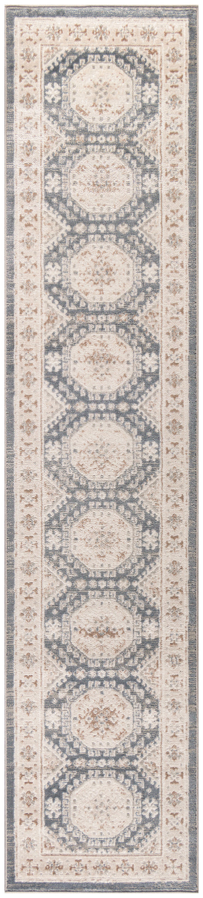 Nourison Serenity Home Srh01 Ivory Blue Area Rug