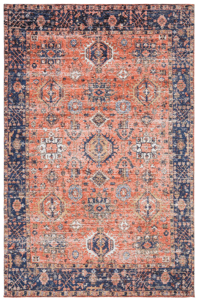 Safavieh Classic Vintage 3'-0" x 5'-0" Rug in Rust / Navy