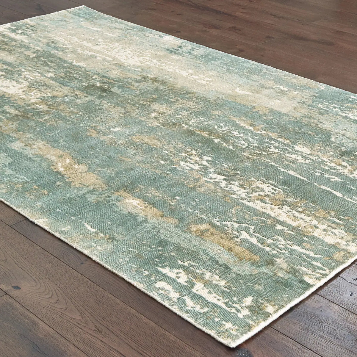 Oriental Weavers Sphinx Formations 70002 Blue / Grey Rugs - angle detail