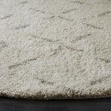 Safavieh Arizona Shag 10'-0" x 10'-0" Rug in Ivory / Beige