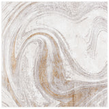 Safavieh Orchard 6'-7" x 6'-7" Rug in Grey / Gold