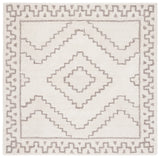 Safavieh Casablanca 6'-0" x 6'-0" Rug in Ivory / Taupe