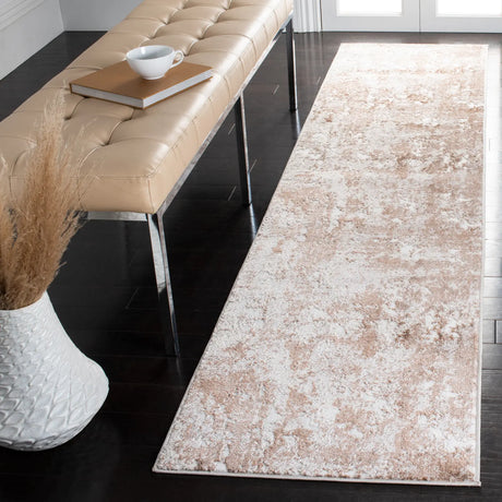 Safavieh Skyler 2'-2" x 9'-0" Rug in Brown / Ivory