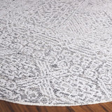 Safavieh Ebony 6'-0" x 6'-0" Rug in Grey / Ivory