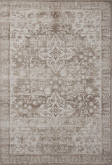 Loloi Lune LUN-05 Taupe / Ivory Rug - main flat