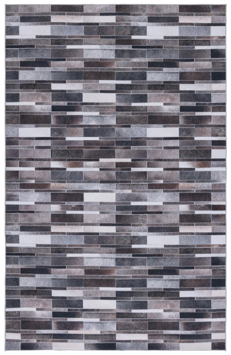 Safavieh Faux Hide 4'-0" x 6'-0" Rug in Ivory / Grey
