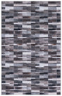 Safavieh Faux Hide 4'-0" x 6'-0" Rug in Ivory / Grey