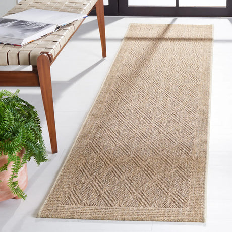 Safavieh Palm Beach 2'-0" x 8'-0" Rug in Sand