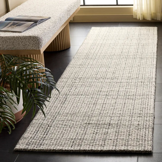 Safavieh Abstract 2'-3" x 8'-0" Rug in Grey / Ivory