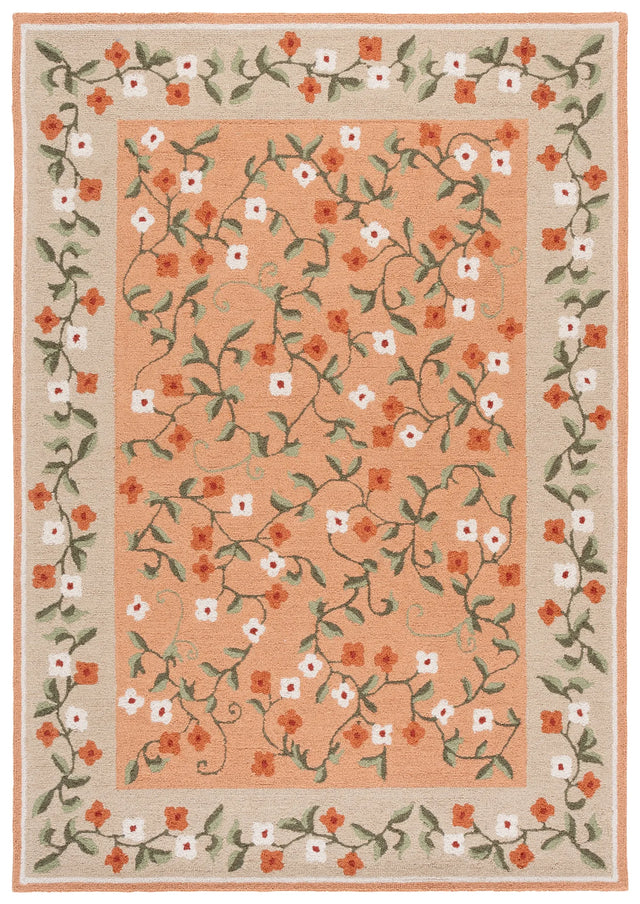 Safavieh Martha Stewart 4'-0" x 6'-0" Rug in Rust / Grey
