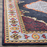 Safavieh Stone Wash 5'-0" x 8'-0" Rug in Blue / Multi