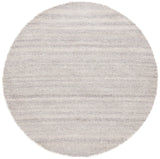 Safavieh Ebony 6'-0" x 6'-0" Rug in Silver / Grey