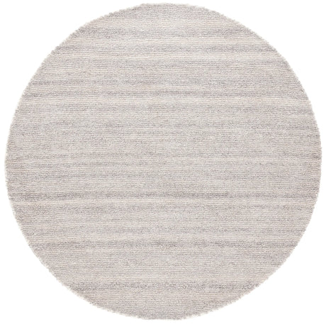 Safavieh Ebony 6'-0" x 6'-0" Rug in Silver / Grey
