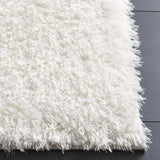 Safavieh Lindsay Shag 4'-0" x 6'-0" Rug in Ivory