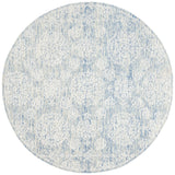 Safavieh Ebony 6'-0" x 6'-0" Rug in Ivory / Blue