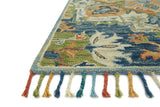 Loloi Zharah Zr-11 Blue / Multi Rugs - rug corner