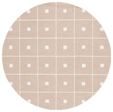 Safavieh Martha Stewart 300 6'-0" x 6'-0" Rug in Beige / Ivory