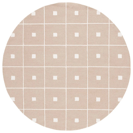 Safavieh Martha Stewart 300 6'-0" x 6'-0" Rug in Beige / Ivory