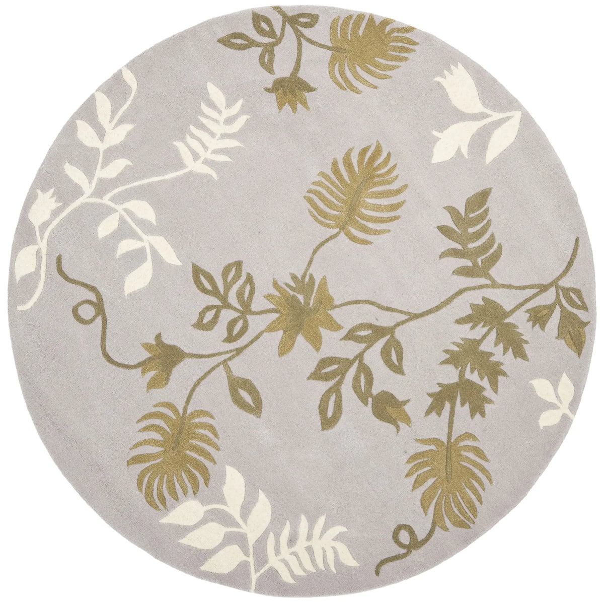 Safavieh Soho 6'-0" x 6'-0" Rug in Light Grey