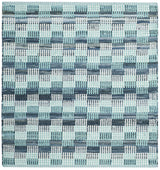Safavieh Montauk 4'-0" x 4'-0" Rug in Turquoise / Multi
