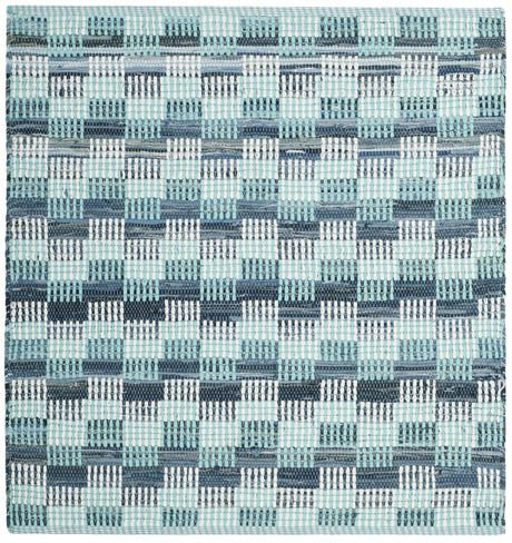 Safavieh Montauk 4'-0" x 4'-0" Rug in Turquoise / Multi