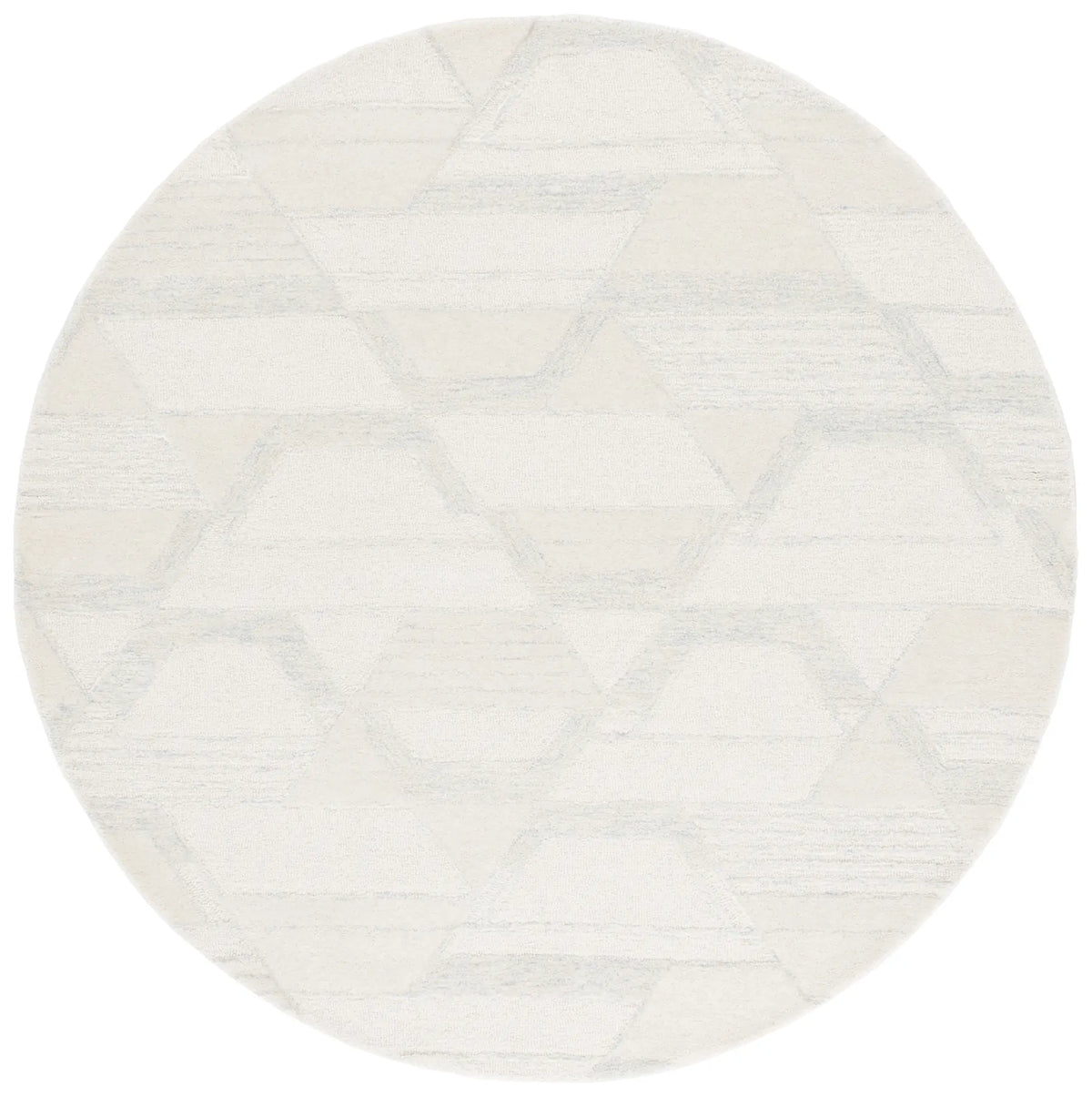 Safavieh Mykonos 6'-0" x 6'-0" Rug in Ivory / Blue