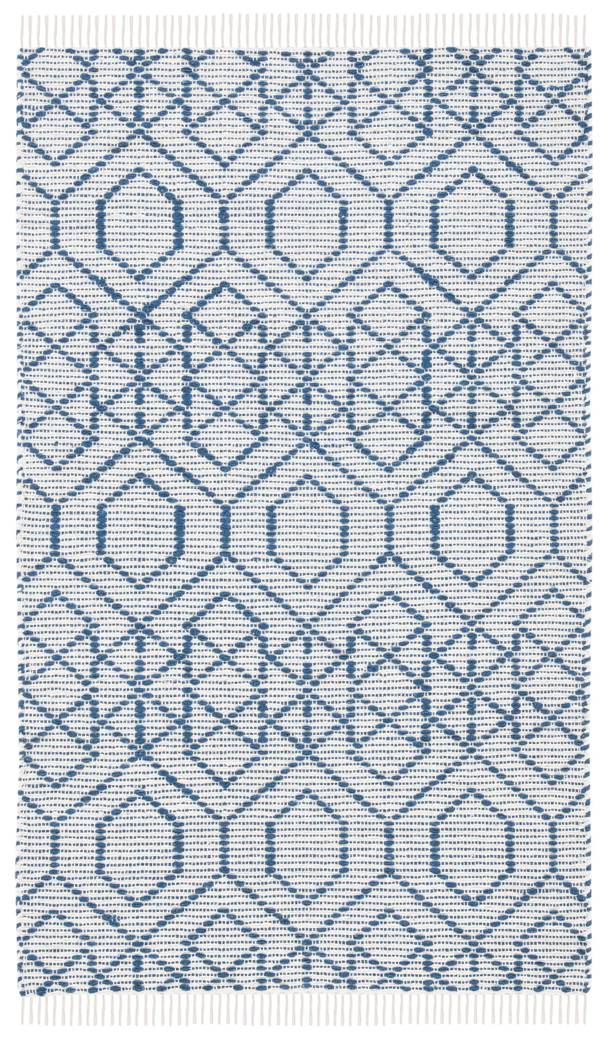 Safavieh Montauk 3'-0" x 5'-0" Rug in Navy / Beige