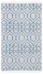 Safavieh Montauk 3'-0" x 5'-0" Rug in Navy / Beige